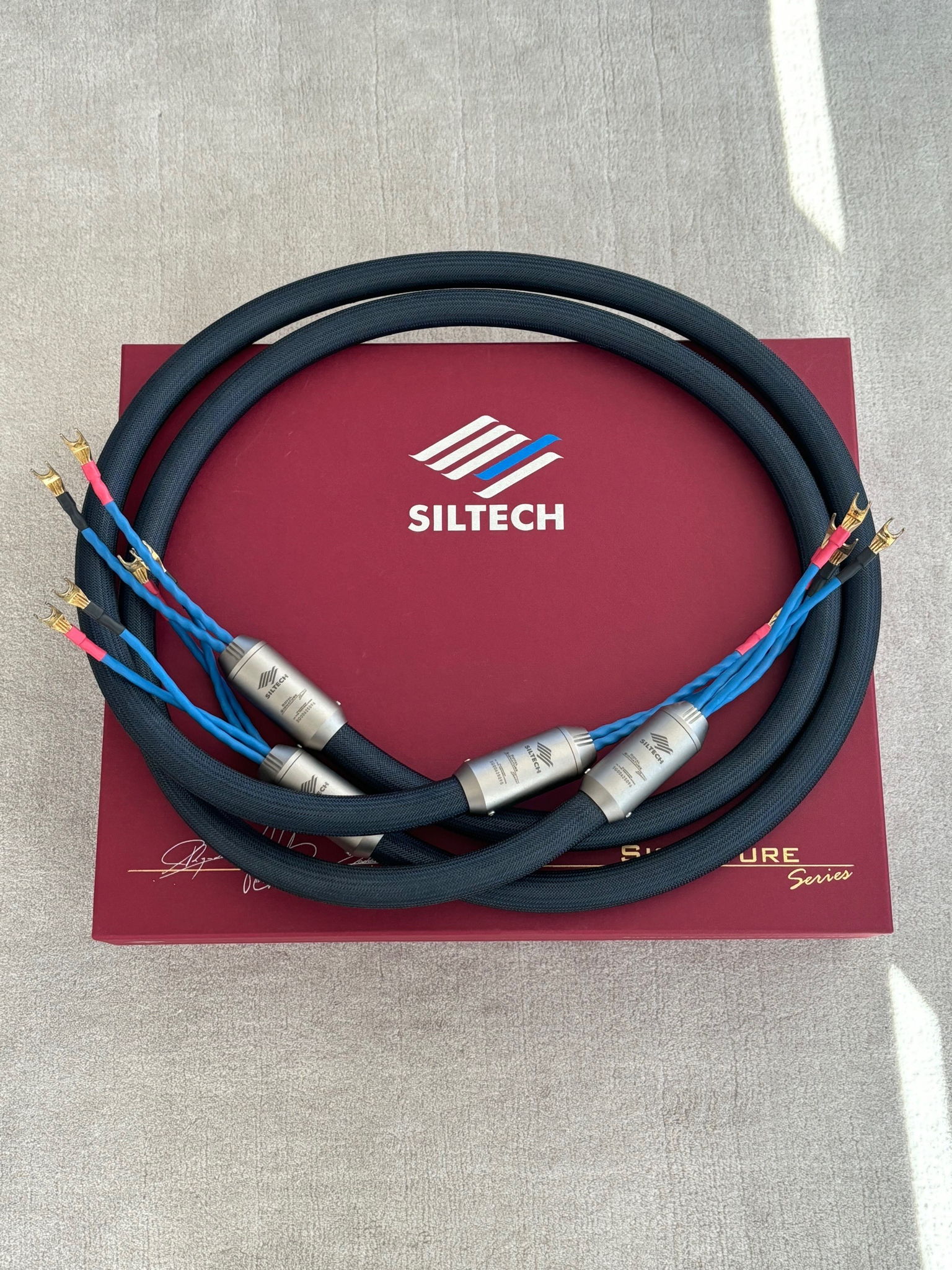 Siltech Royal Signature Prince cables 2M pair with Bi-W... 2