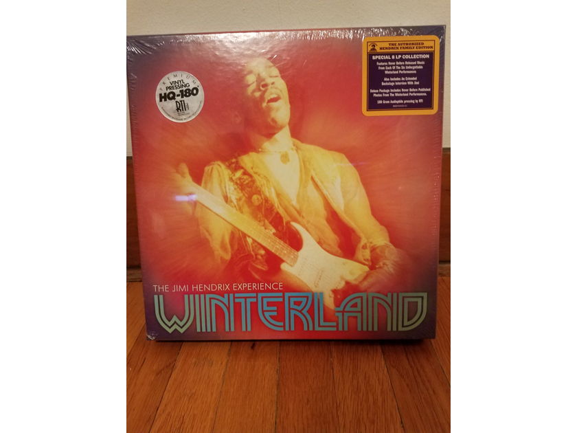The Jimi Hendrix Experience Winterland - 8lps - HG 180gram vinyl - New / Sealed from 2011