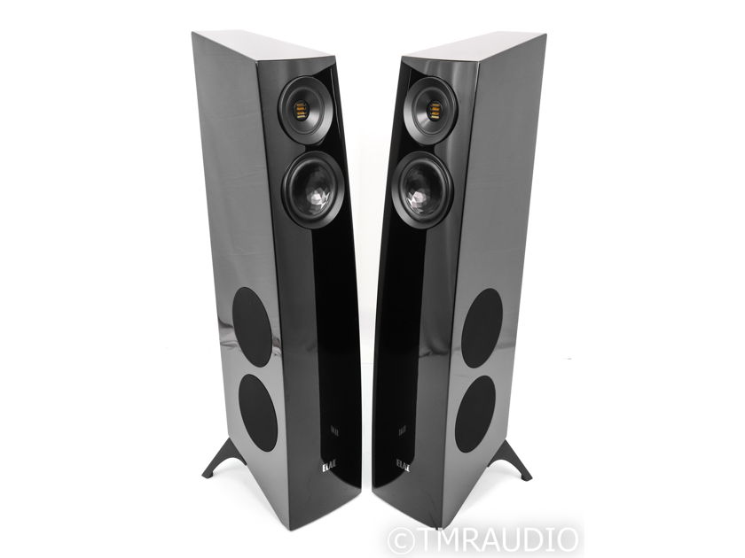 ELAC Concentro S 507 Floorstanding Speakers; Gloss Black Pair (44055)