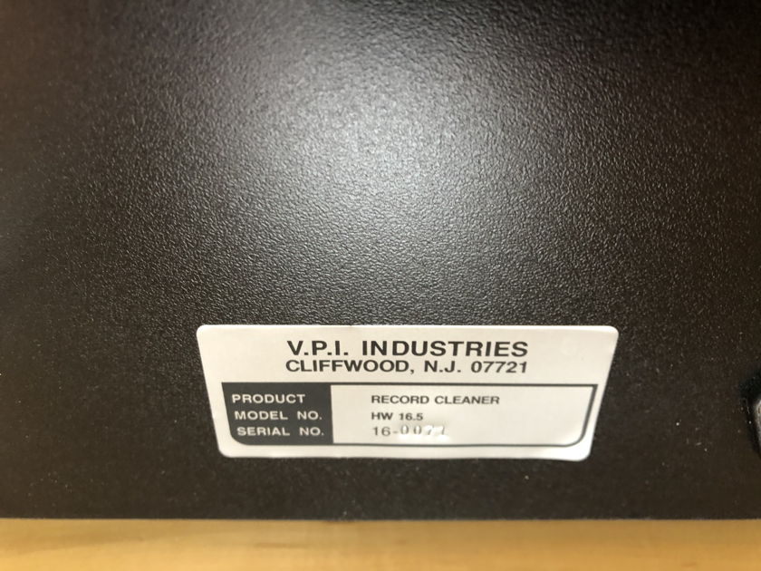 VPI Industries HW16.5 Record Cleaning Machine - BONUS Cleaning items