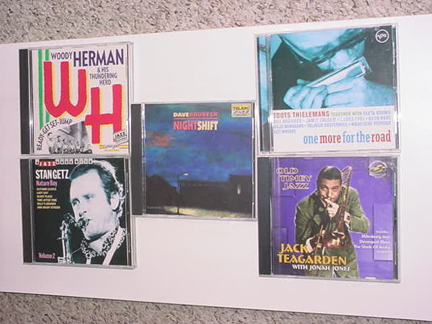 JAZZ CD LOT OF 5 cd's - Stan Getz Toots Thieleman Jack ...
