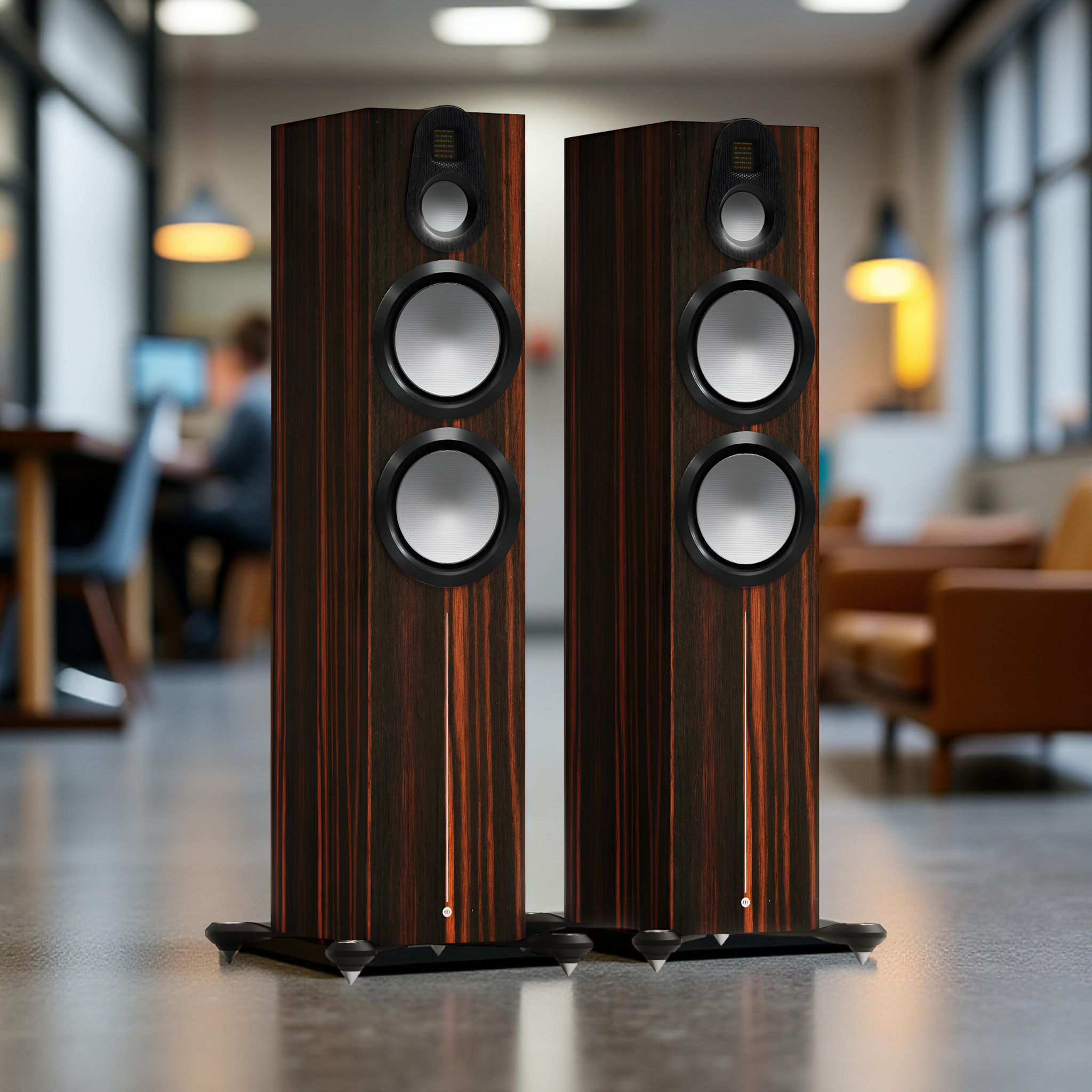Monitor Audio Gold 500 6G Floorstanding Speakers - Maca...