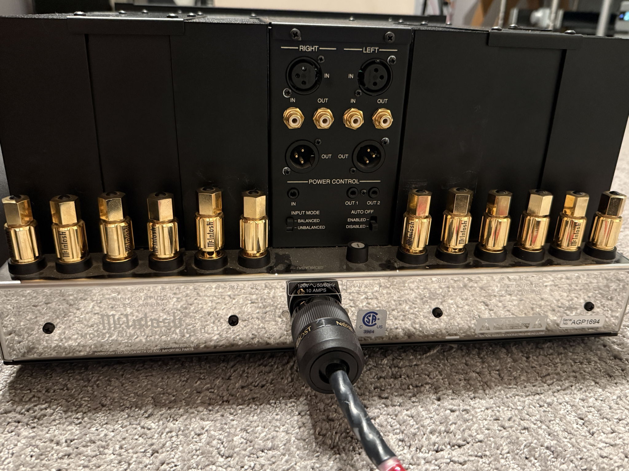 McIntosh MC462 Stereo Amplifier 5