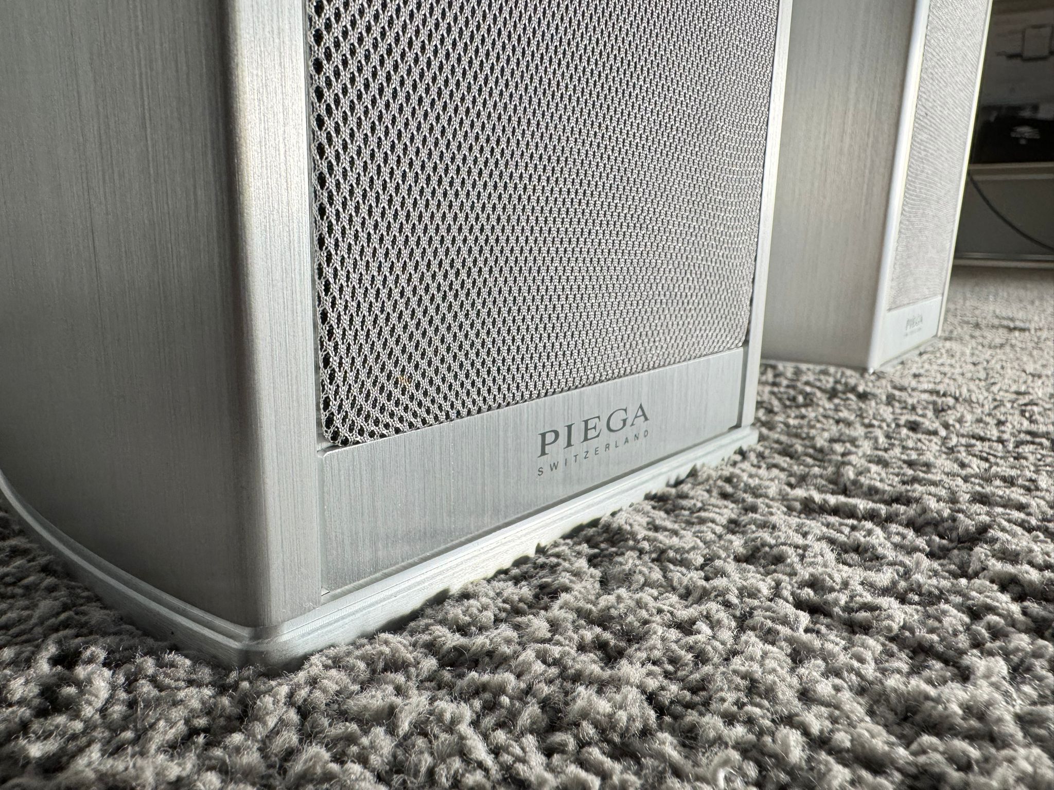 Piega Premium 501 speakers in silver from 2022 4