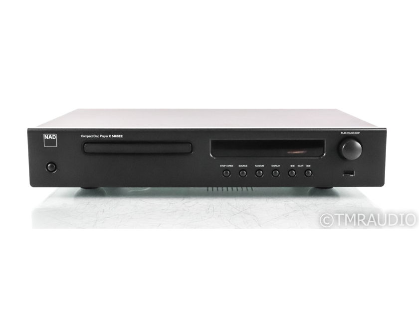 NAD C 546BEE CD Player; Black; Remote (41502)