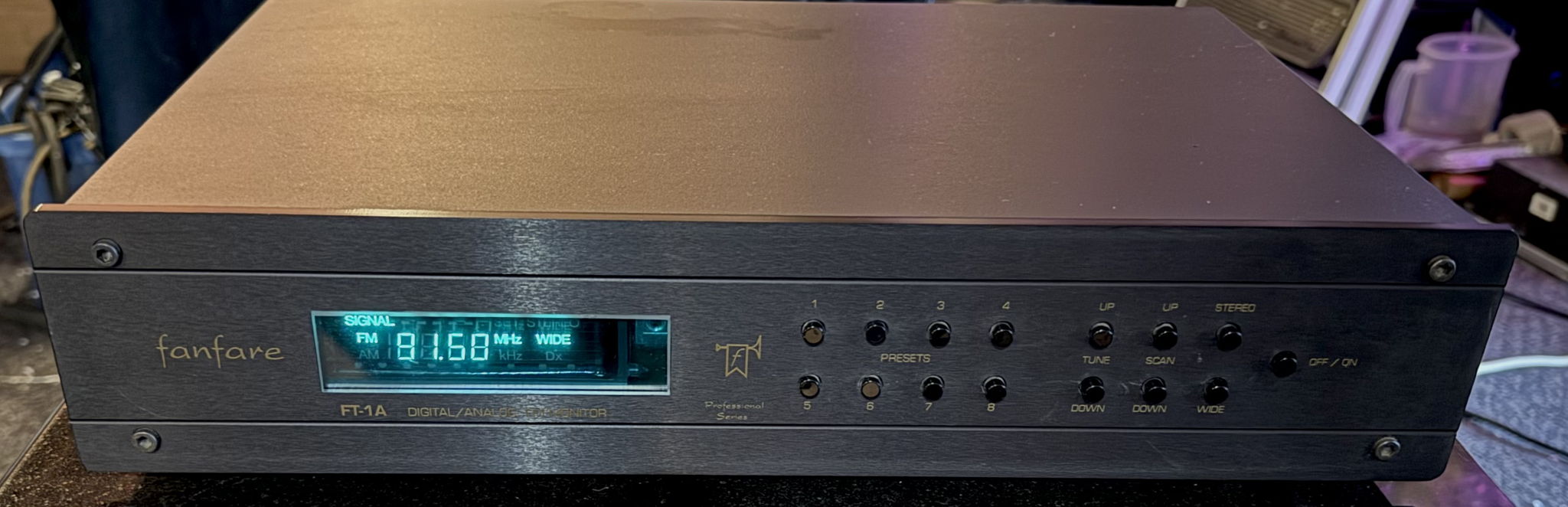 Fanfare FM FT-1a S tereophile Class A Rated FM Tunner w...