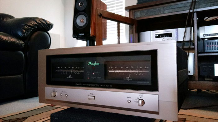Accuphase A-46 Class A Power Amp US Voltage