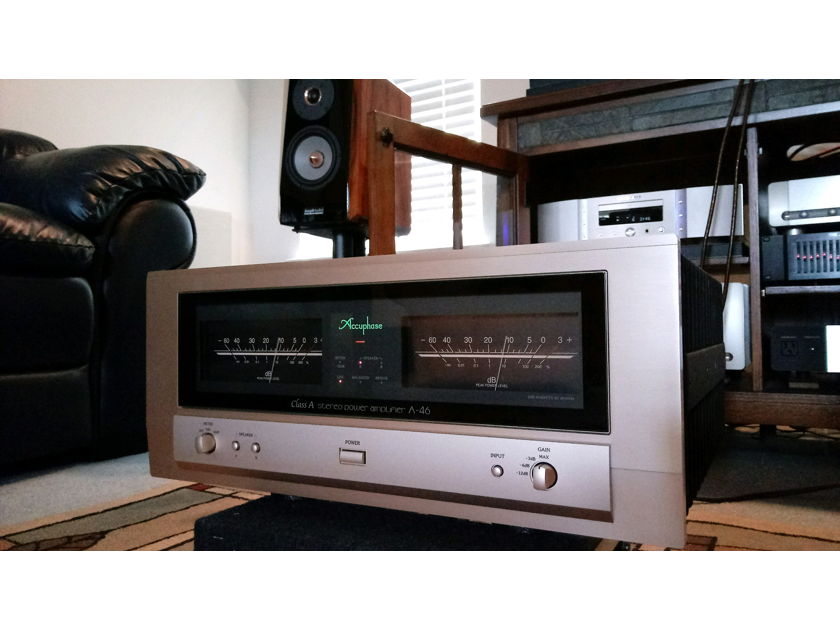 Accuphase A-46 Class A Power Amp US Voltage