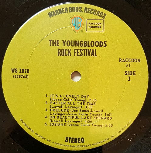 The Youngbloods – Rock Festival 1970 NM- ORIGINAL VINY... 3