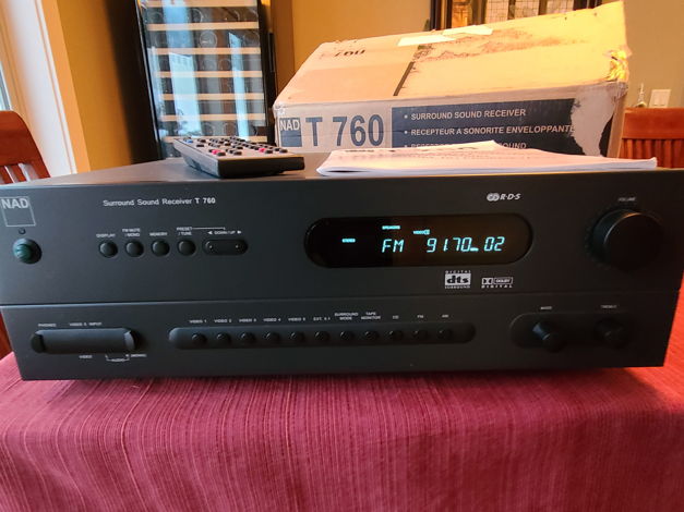 NAD T-760 - 300W 5.1 receiver price reduced! 90% off