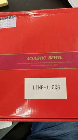 Acoustic Revive Line 1.5 RS 1.5 meter RCA cable