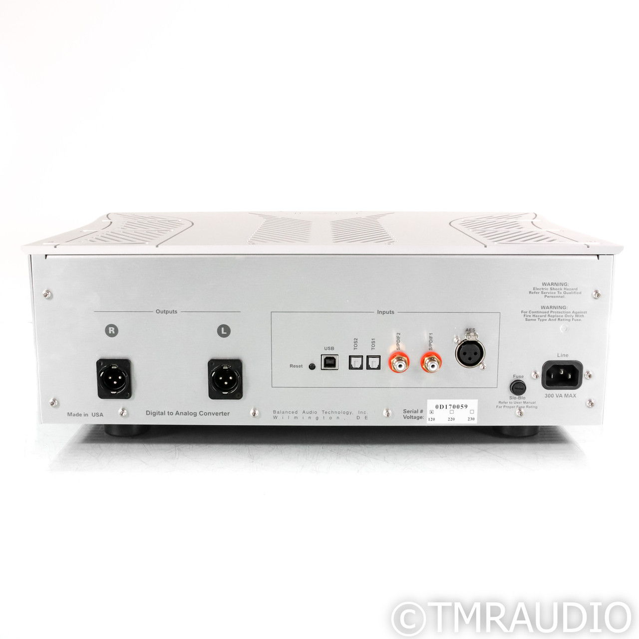 Balanced Audio Technology REX 3 Stereo Tube DAC; D/A Co... 6