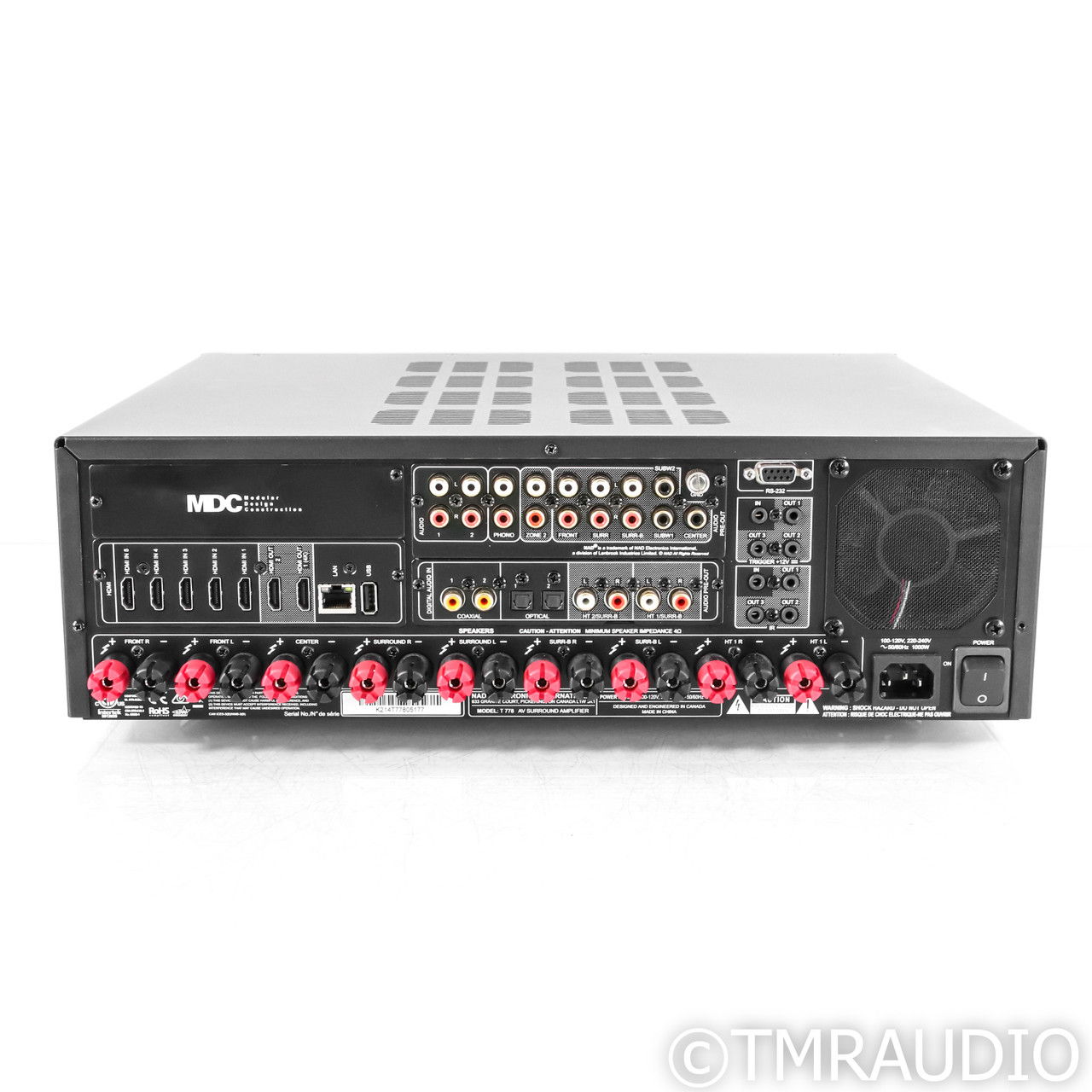 NAD T778 9.2 Channel Home Theater Processor; MM Pho (7... 5