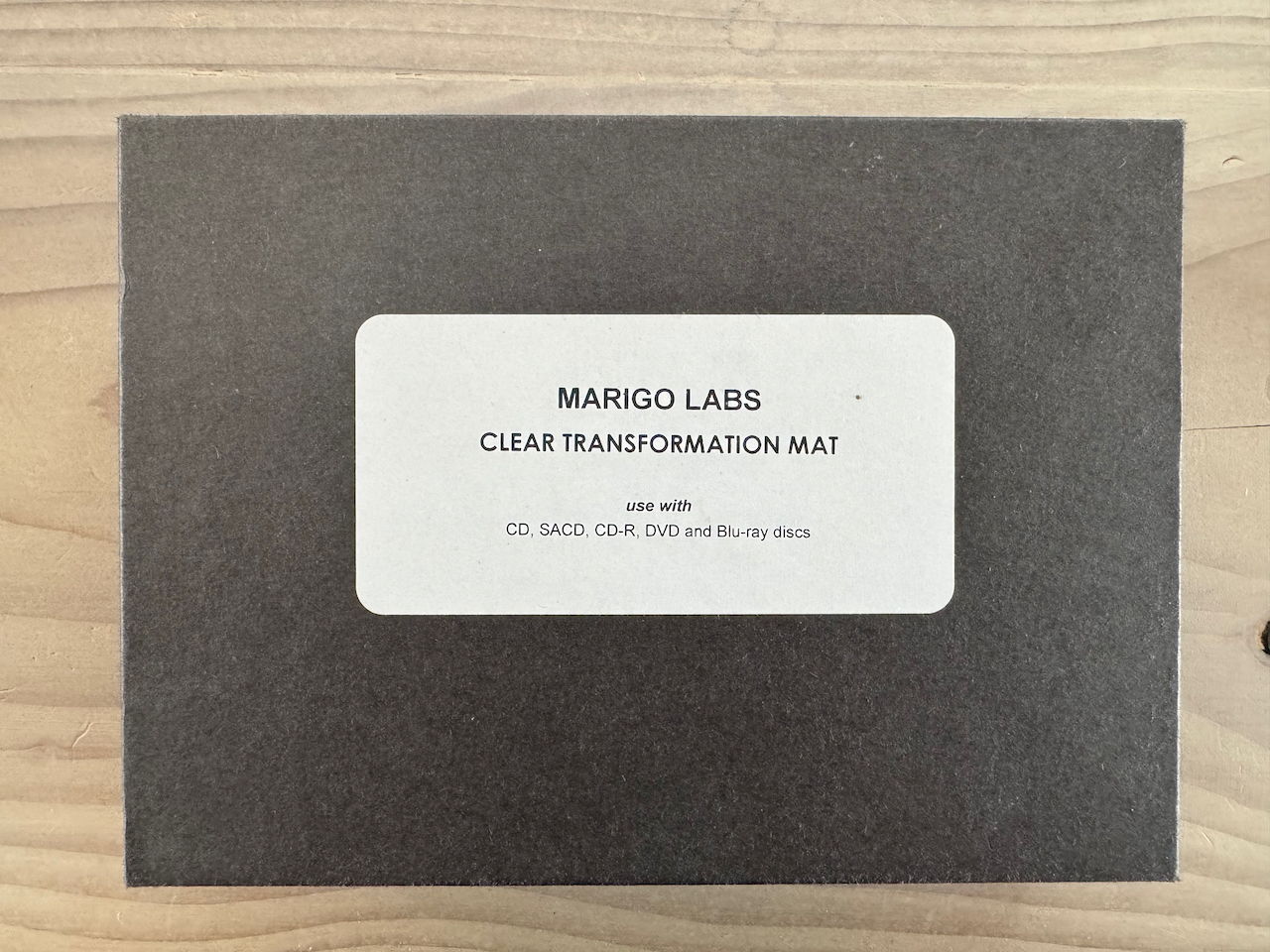 Marigo Audio Lab Clear Transformation CD Mat 2