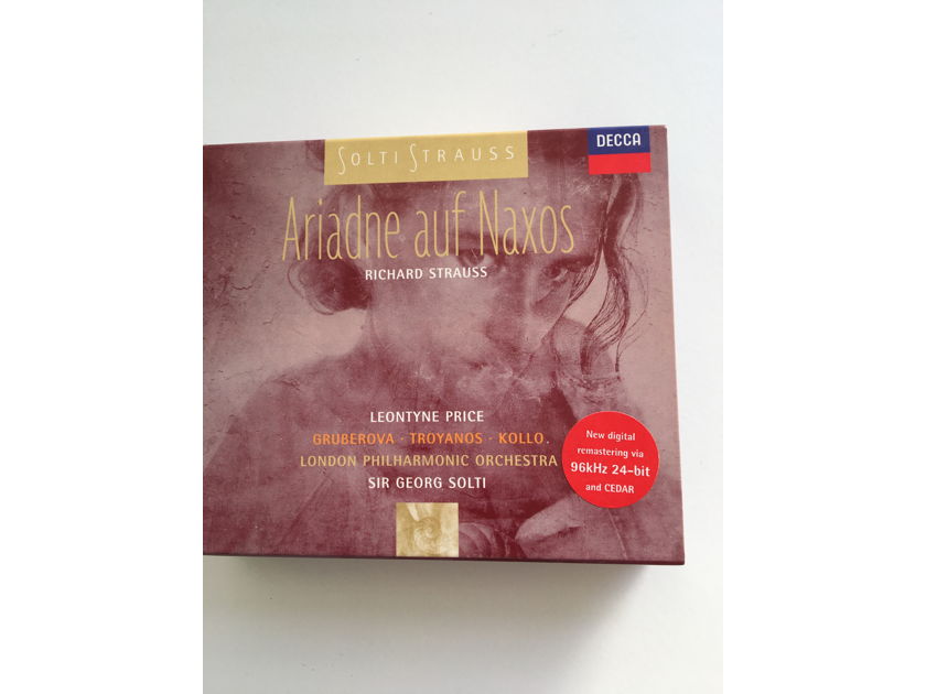 Solti Strauss Richard Strauss Sir Georg Solti Leontyne Price Ariadne Auf Naxos Cd box set 1998