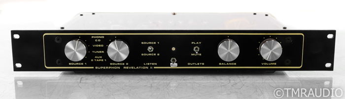 Superphon Revelation II Stereo Preamplifier; Acrylic To...