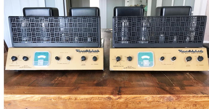Heathkit W-6A Pair Monoblock Amplifiers
