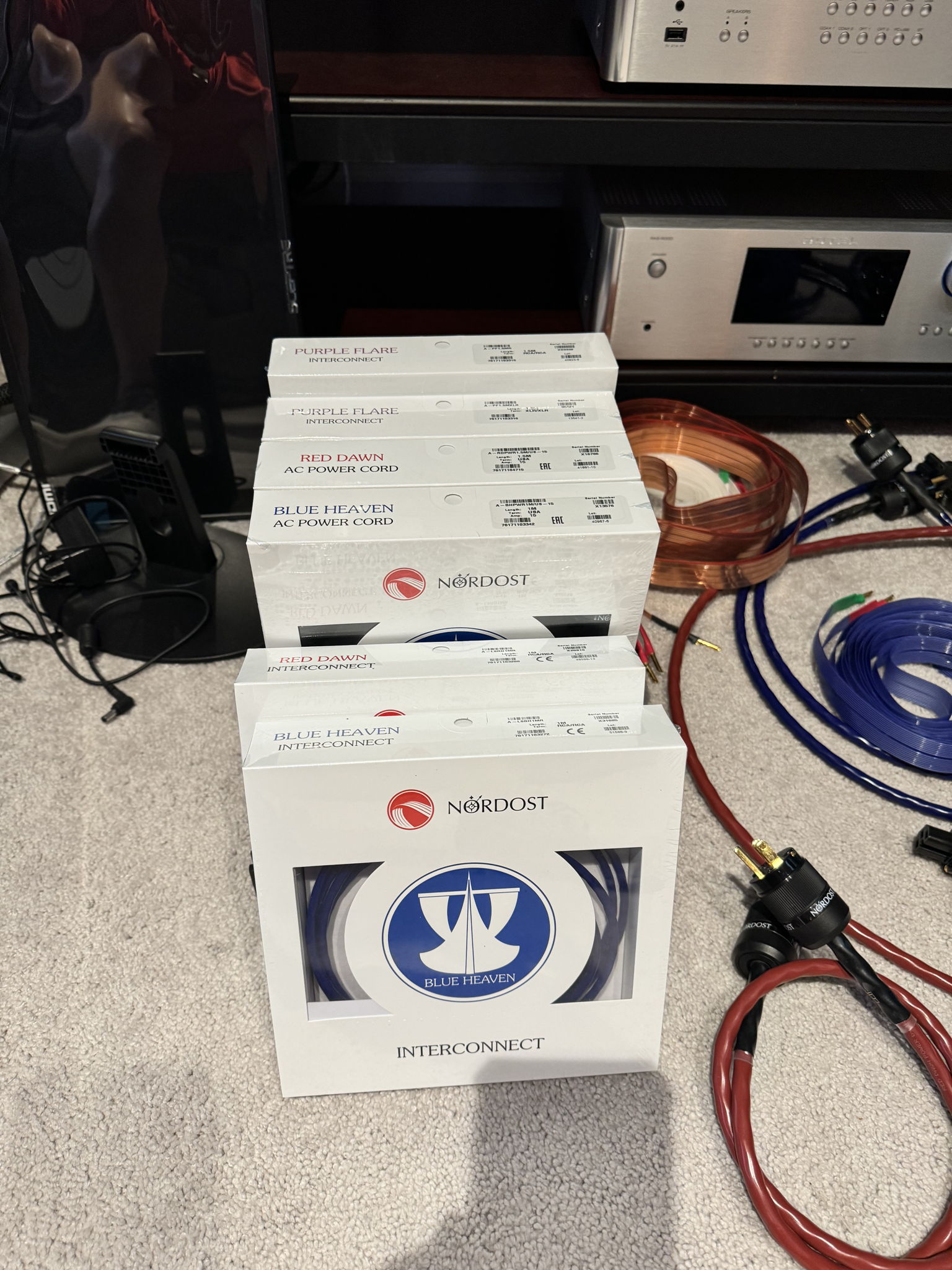 Nordost  Blue Heaven interconnect 3