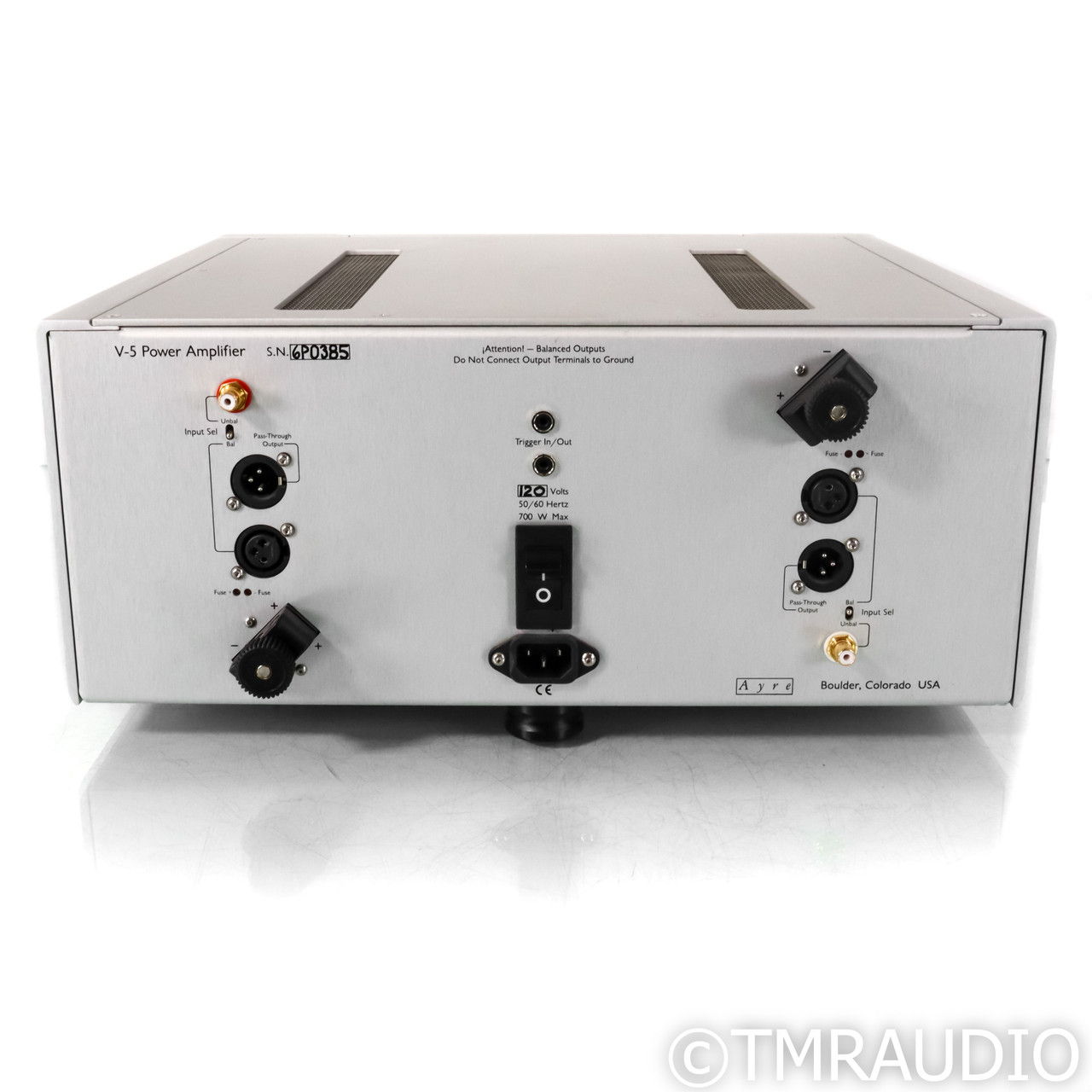 Ayre Acoustics V-5xe Stereo Power Amplifier (69136) 5