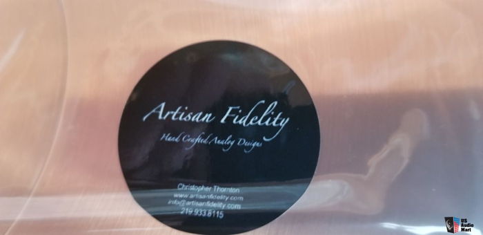 Artisan Fidelity Pure copper universal platter mat- Bra...