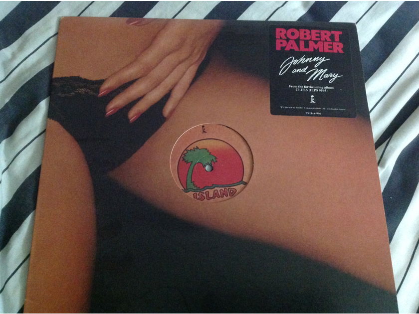 Robert Palmer - Johnny And Mary Island Records 12 Inch Promo Single Vinyl  NM