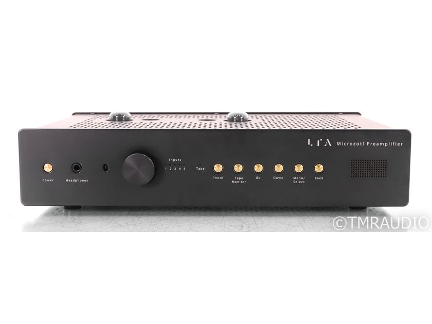 LTA Microzotl Stereo Tube Preamplifier; Remote; Black; Level 2 (44029)