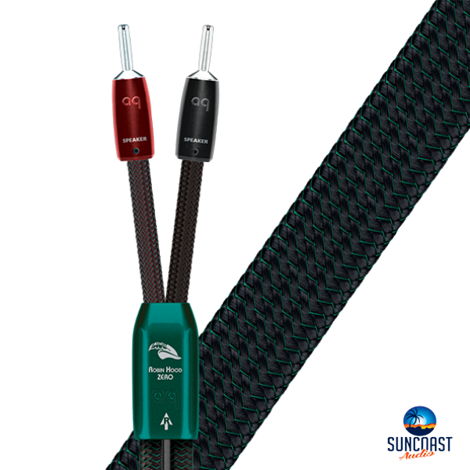 AudioQuest Robin Hood Zero 72V DBS Speaker Cables (pair...