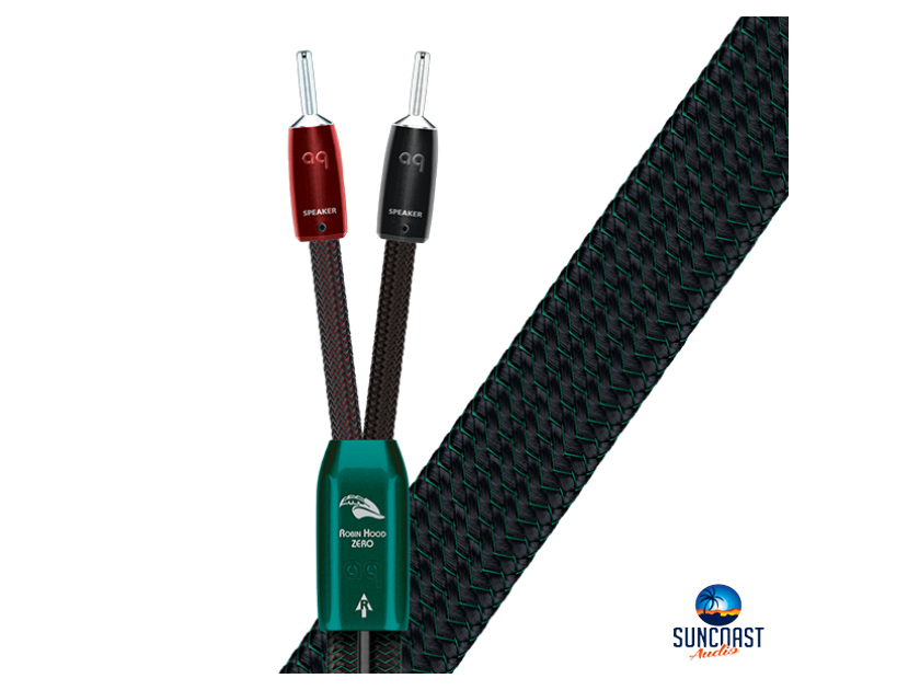 AudioQuest Robin Hood Zero 72V DBS Speaker Cables (pair) 10 Feet