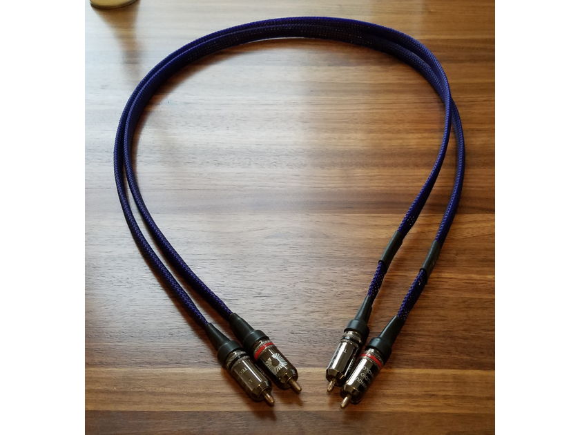 MG Audio Design Planus CU2, 1 Meter, Copper Ribbon, RCA Interconnects