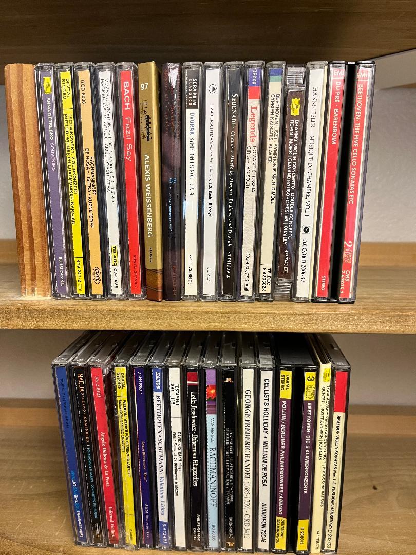 30 CLASSICAL CDs OF FAMOUS SOLOISTS