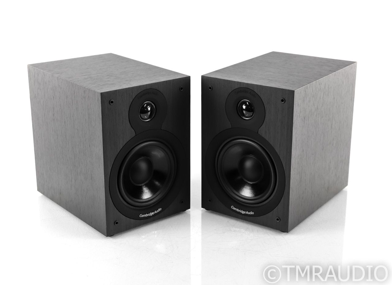 Cambridge Audio: SX-50 Bookshelf Speaker - Matte Black / Pair —