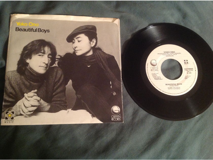 John Lennon  Woman Geffen Records 45 With Picture Sleeve