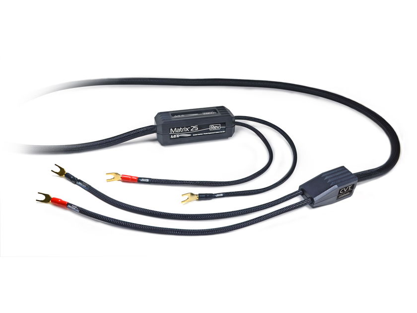 MIT Cables MATRIX 25 REV SPEAKER CABLE, 8 FT PR, 2020 SERIES, DEMO SALE!