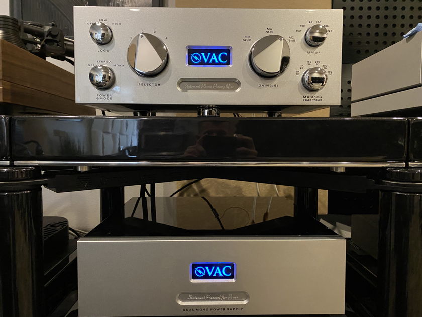 VAC Statement Phonostage (Brand new tubes, FULLY refurbished to 2022 specs)