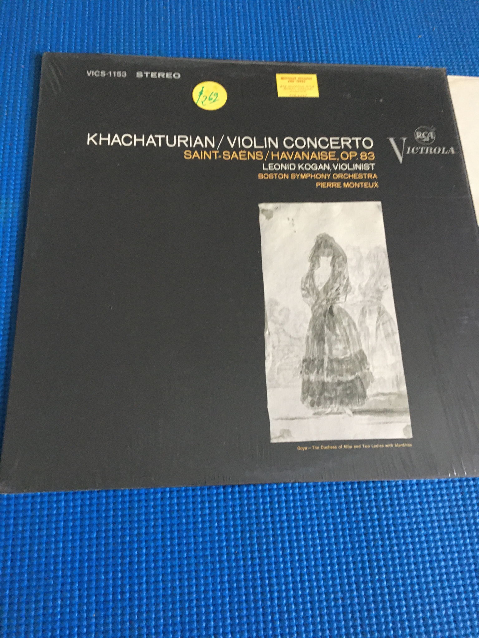 Victrola Aram Khachaturian Leonid Kogan violinist  Viol... 2