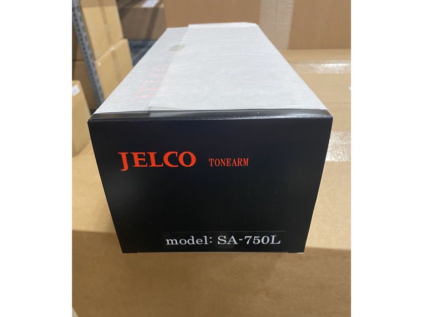 Jelco SA-750L Tonearm - Brand New, Sealed!