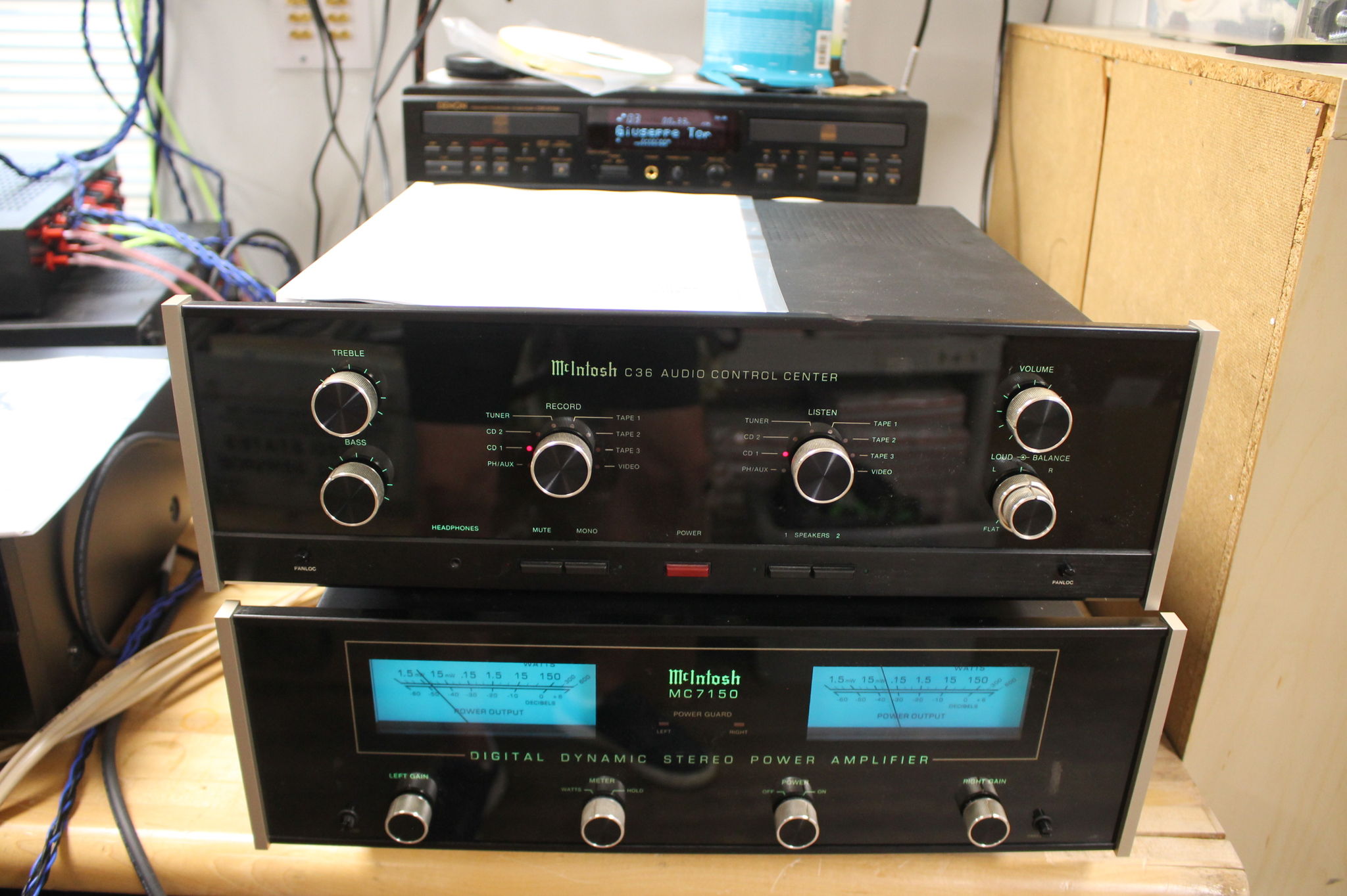 McIntosh C36 Preamplifier Audio Control Center 6