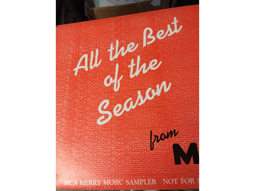All The Best Of The Season S 844 Mca Music Merry Sampler All The Best Of The Season S 844 Mca Music Merry Sampler