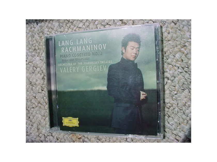 CD SEALED Lang Lang Rachmaninov  piano concerto no2 Valery Gergiev 2005