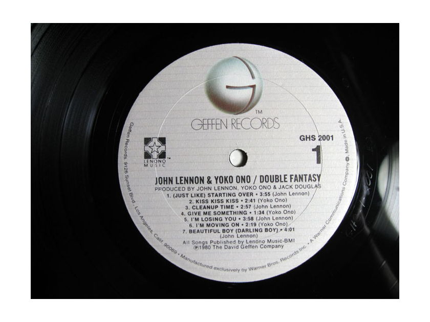John Lennon & Yoko Ono - Double Fantasy  - 1980 Geffen Records GHS 2001