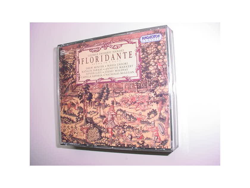 Handel Floridante opera in 3 acts 3 cd set Hungaroton classic Savaria & McGegan 1999