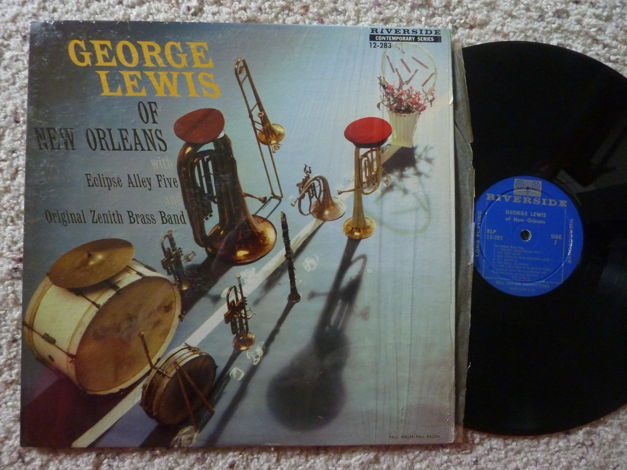 GEORGE LEWIS OF NEW OLEANS Riverside LP NM