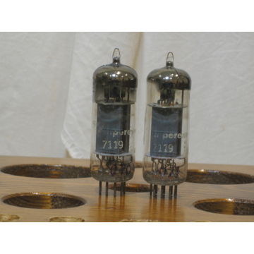Amperex  Vintage 7119 E182CC Matching pair