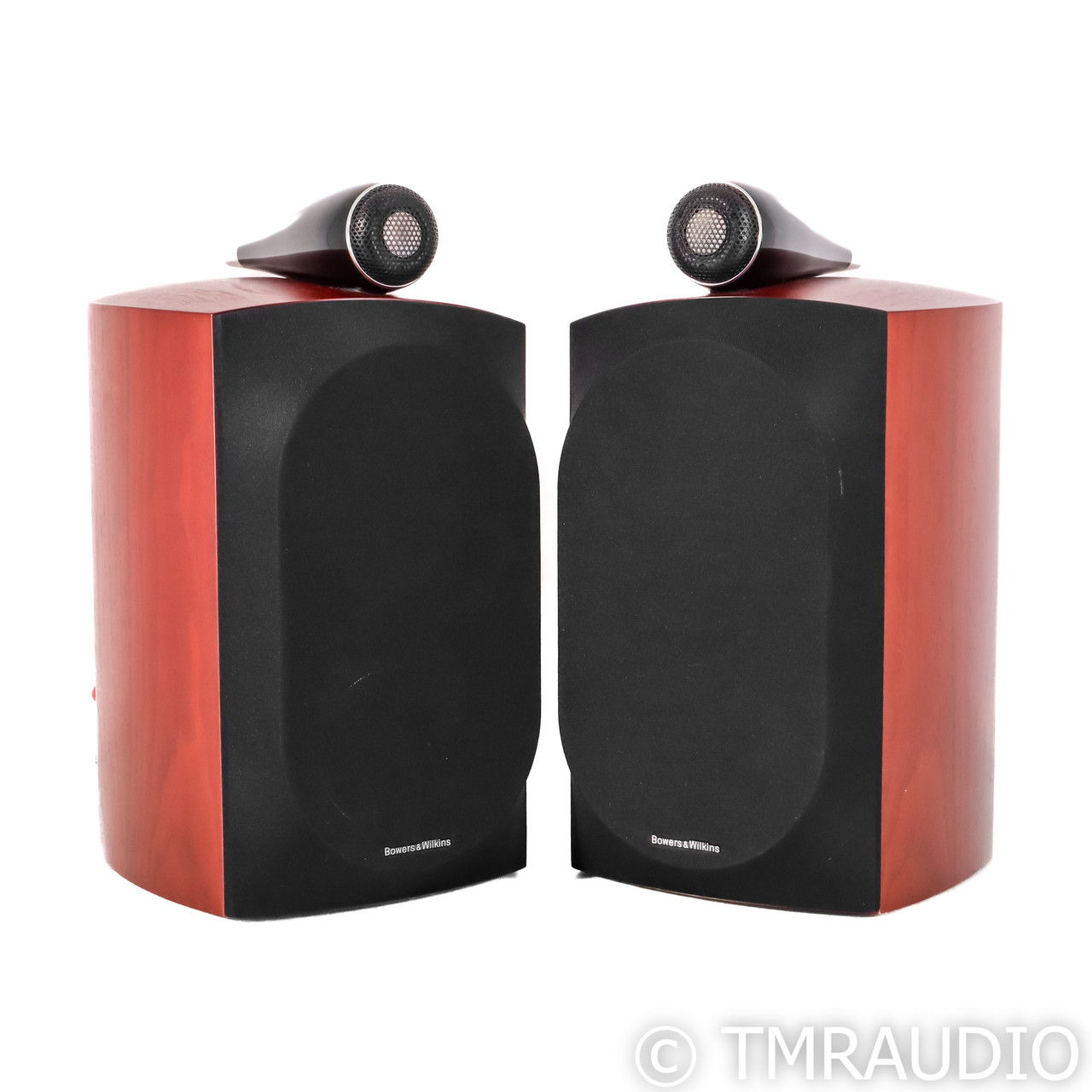 B&W 805 D3 Bookshelf Speakers; Rosenut Pair (68855) 2