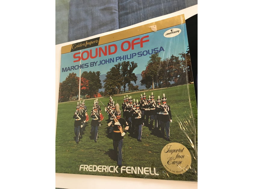 Frederick Fennell Mercury golden imports  Sound off marches of John Philip Sousa Lp record