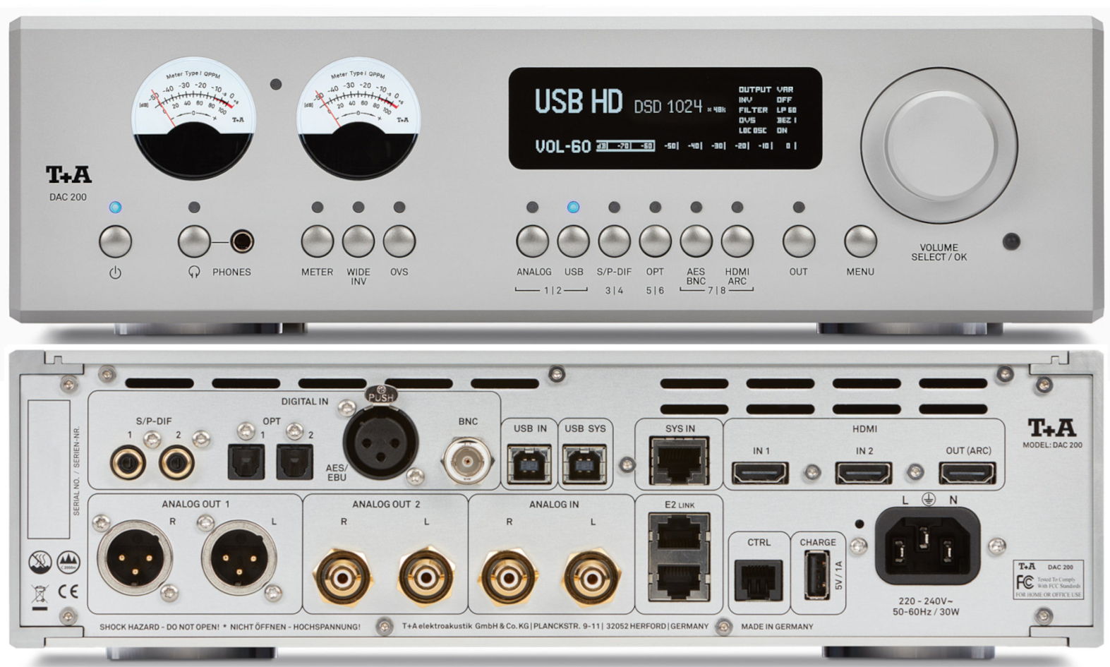 T+A DAC 200 | Digital Converter - Preamp - Headphone Am...