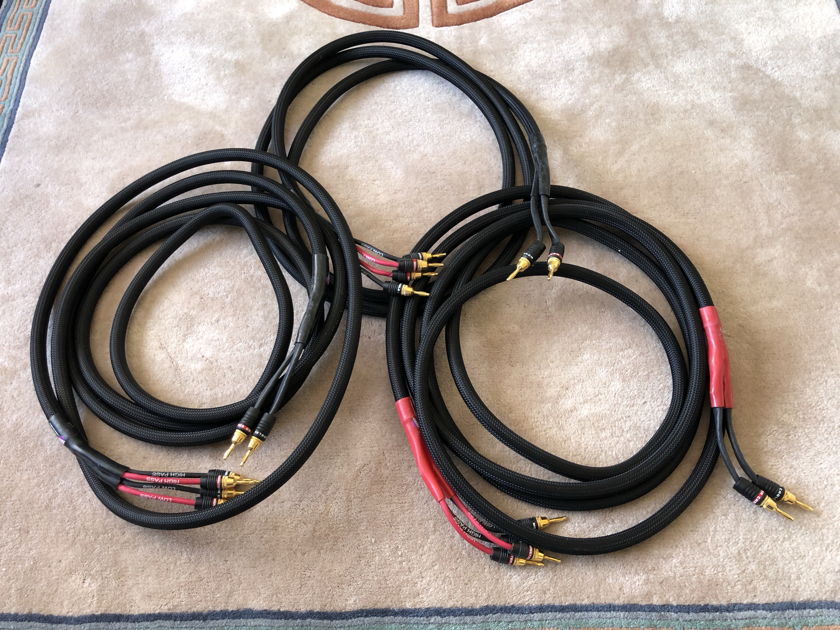 Monster Z-Series Bi-wire Speaker Cables (15, 10, 15 Feet) Biwire