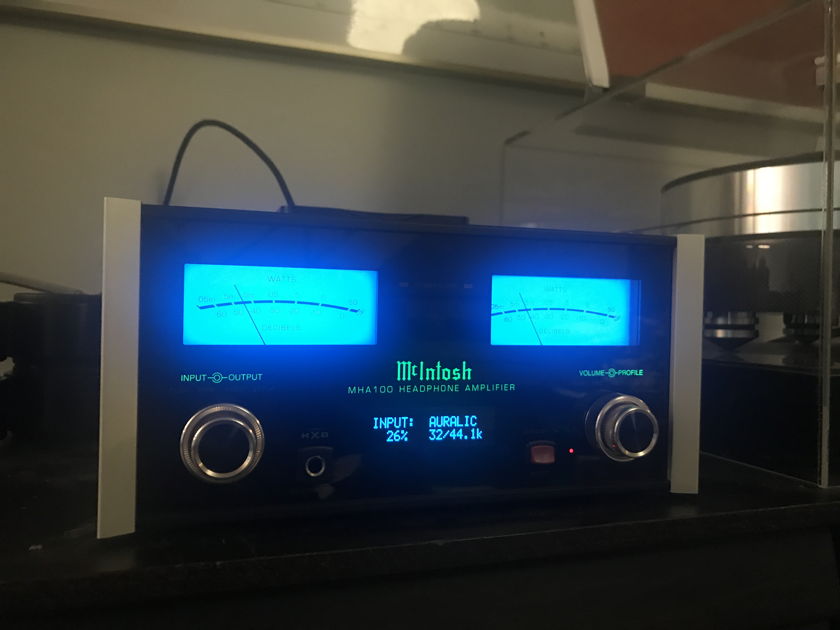 McIntosh MHA-100 Headphone Amplifier with 50 watt Speaker Amp