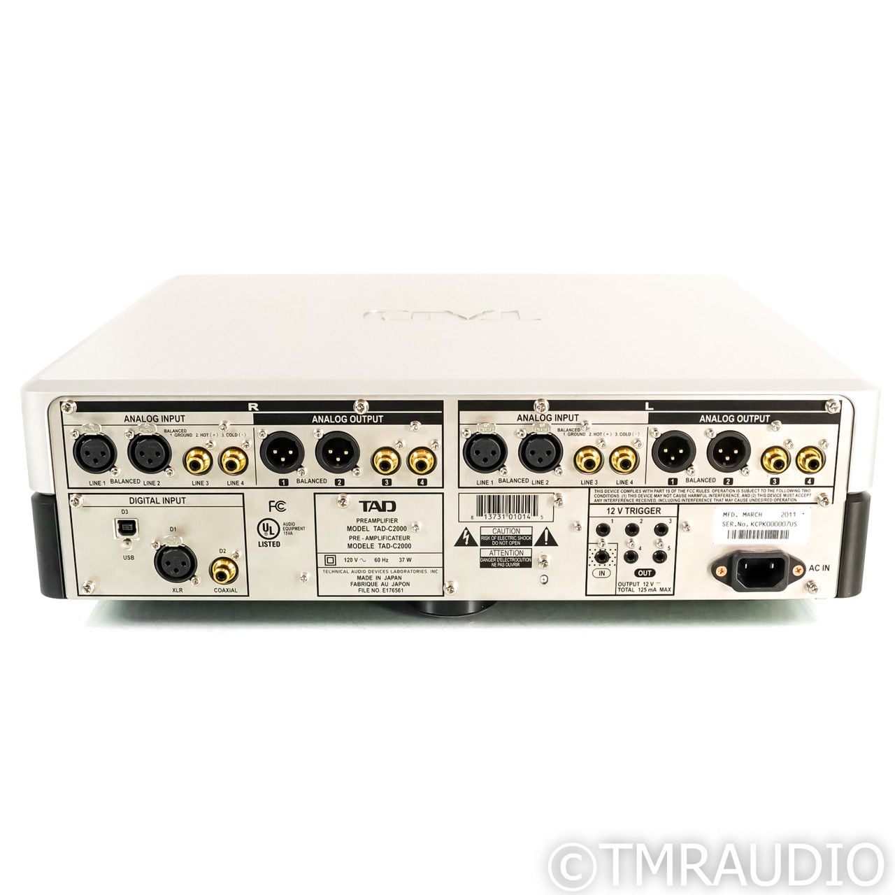 TAD C2000 Stereo Preamplifier & DAC; D/A Converter  (66... 5