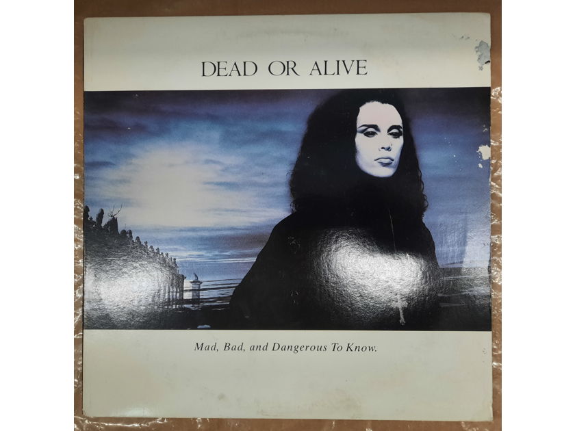 Dead Or Alive – Mad, Bad And Dangerous To Know 1986 NM VINYL LP Epic FE 40572
